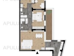 Apartament 4 camere 107mp | Licurg 2 | Cartierul Armenesc